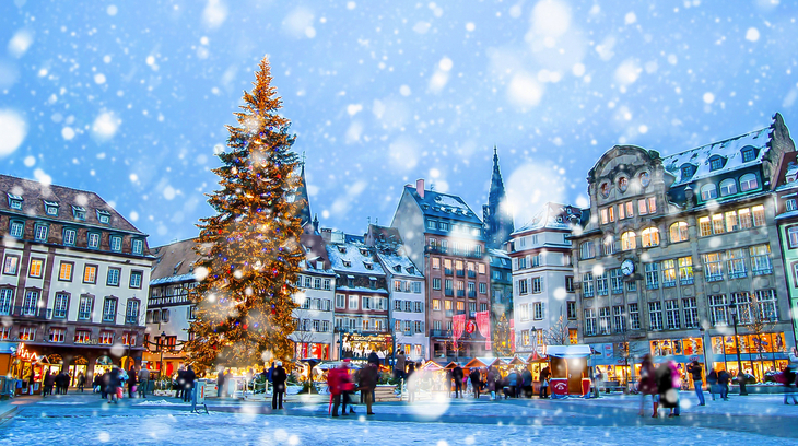 Weihnachtsmarkt in Straßburg