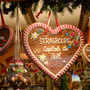 Lebkuchenherz auf dem Straßburger Weihnachtsmarkt
