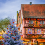 Weihnachtsmarkt in Colmar im Elsass