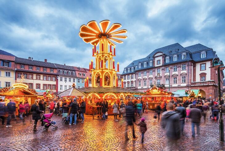 Weihnachtsmarkt in Heidelberg