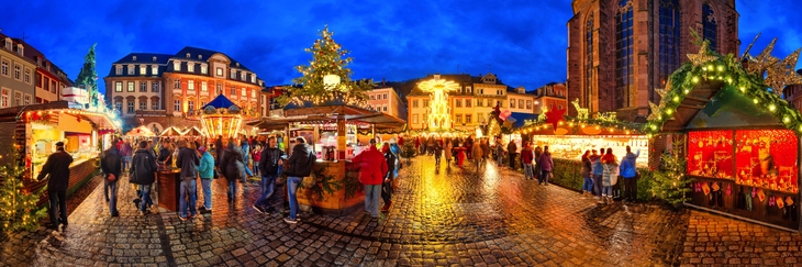 Weihnachtsmarkt in Heidelberg